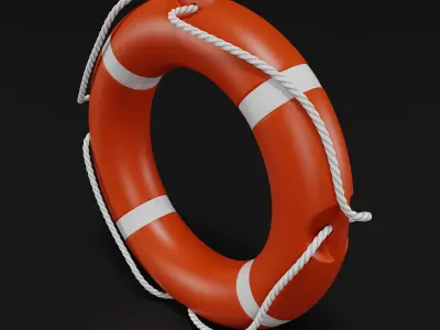 Life Buouy 3D model