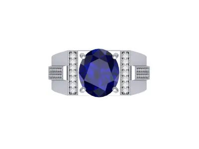 Wedding Ring 3D print model 91