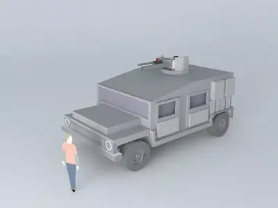 or2A KAZ army Free 3D model