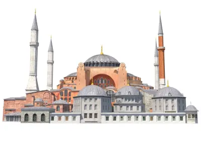 Hagia Sophia 2 3D model