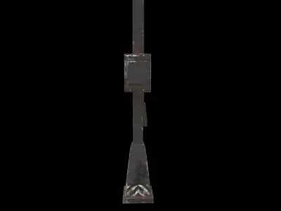barrier transportation 3D model