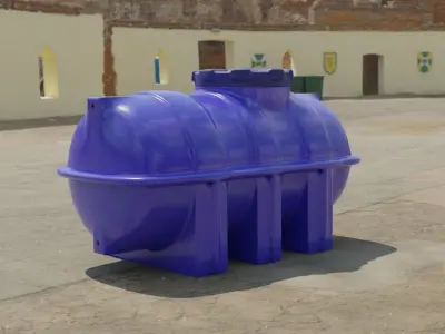Water Tank 3D model shop
