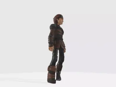 How to Train Your Dragon Hiccup Pose 02 3D print model