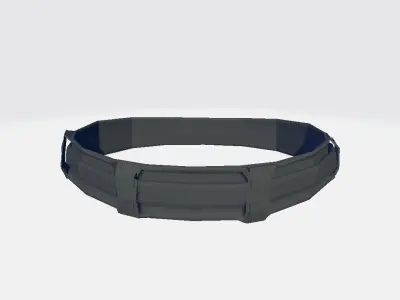 Waistband belt Low-poly 3D model