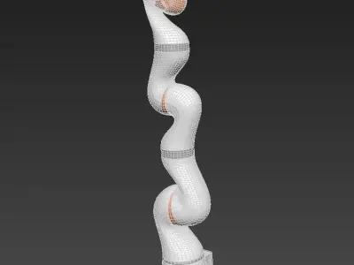 lightweight industrial robot arms   3D model