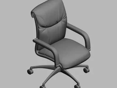 office chair 19 3D model