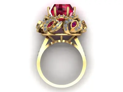 Special Ring A17 3D print model