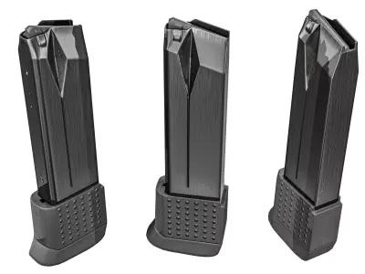 20 Round Magazine Low-poly 3D model
