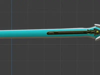 Sao swords- espadas sao 3D model