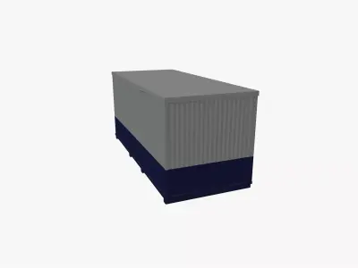 Container 3D model get