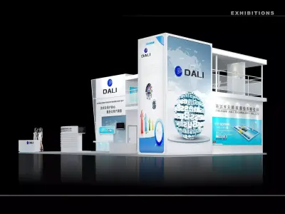Exhibition - Area - 9X15-3DMAX2010-03 3D model