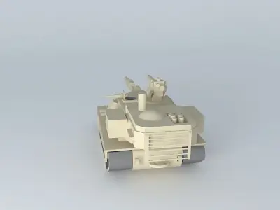 tank Tass 1 KAZ ARMY Free 3D model