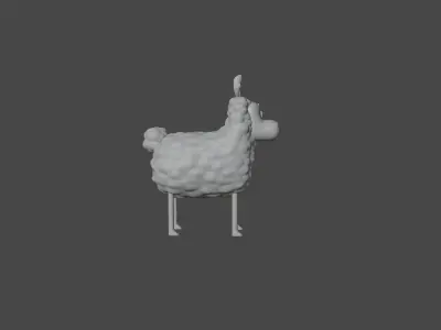 sheep Low-poly 3D model purchase