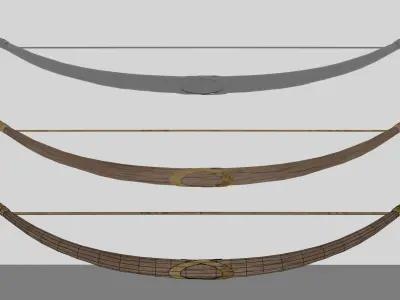 weapon bow   3D model