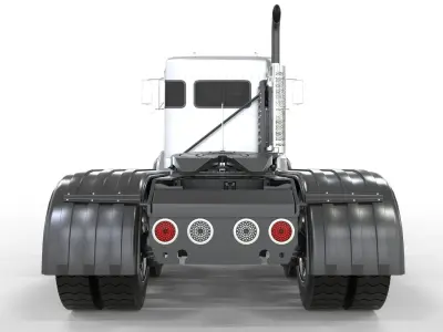 Kenworth Day Cab C500 2020 3D model