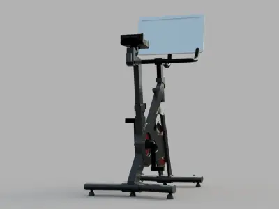Exercise Bike Stationary Bike 3D Printable Cycle 3D print model