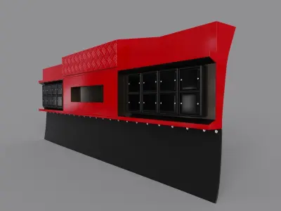 Back Bumper 1 3D model