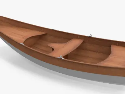 Rowboats Collection 3D model