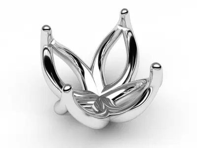 A package of solitaire ring heads engagement 4 prong printable 3D print model purchase