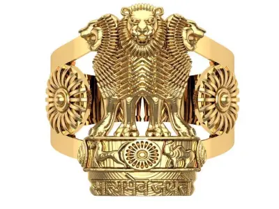 Ashoka Ring 3D print model 3D print model