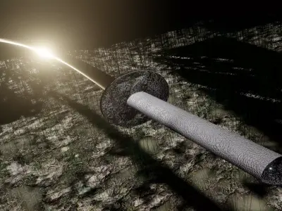 3D katana model samurai sword 3D model