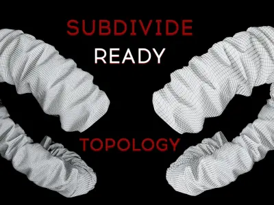 132 Zbrush Cables hoses pipes Brushes IMM curve and OBJ Meshes 3D model