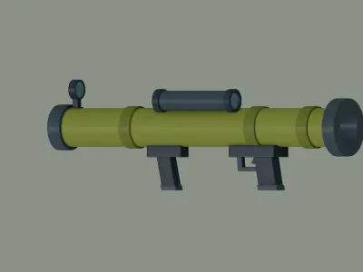 Bazooka 3D model get