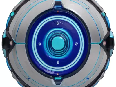Energy Shield Generator 3D Model 3D model