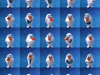 Olaf 3D model
