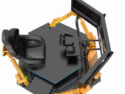 VR Equipment 4 3D model