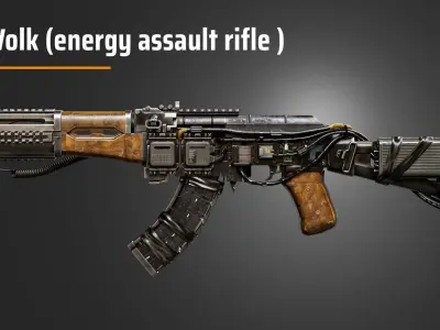AK VOLK 3D model