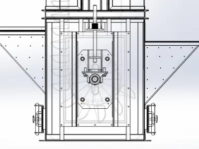 bucket elevator 3D model