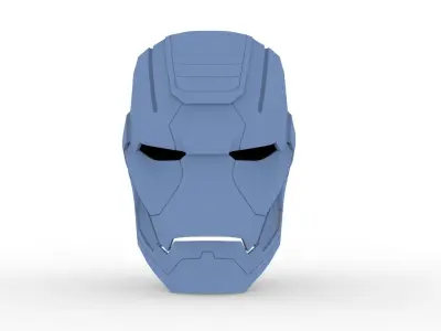 Iron Man Scifi Helmet ready to 3dprinting 3D model