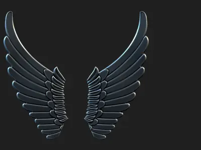 wings 02 3D model
