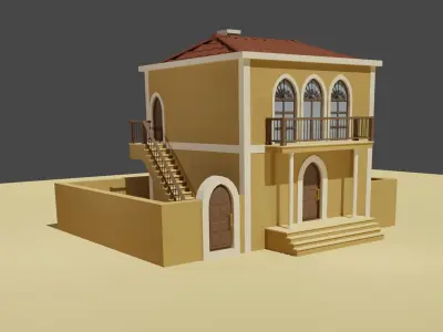 Livan historic building 3D model