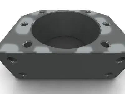 DSG50H metal piece 3D model