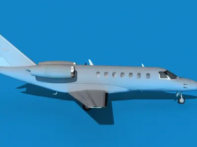 Cessna C528 Citation CJ3 XLS V00 3D model