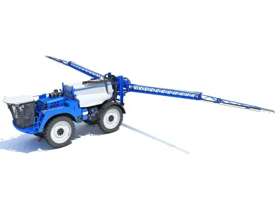 Self Propelled Farm Sprayer 3D model purchase