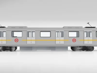 Delhi Metro 3D model