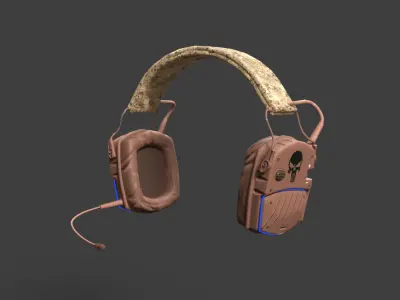 Military Equipment01 3D model