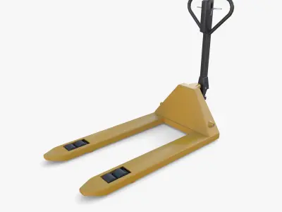 Pallet Jack V3 Low-poly 3D model