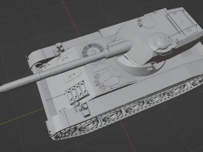AMX-13 3D Model tank 3D model