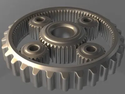 Gears gear 3D model purchase