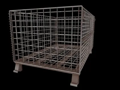 storage bin 3D model