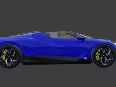 Bugatti Mistral 3D model