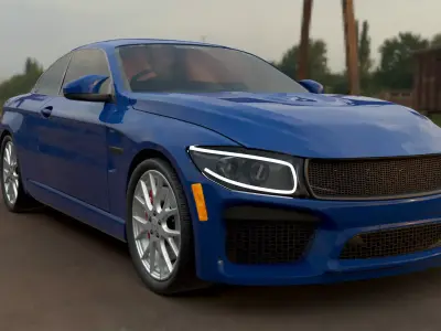 concept car Free 3D model