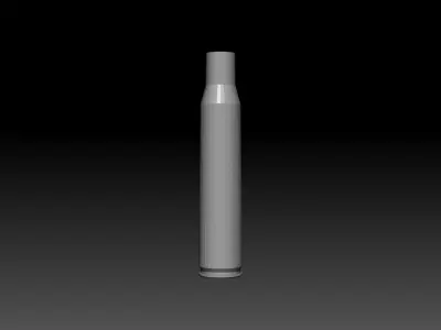 50Cal Bullet Basemesh ZTL FBX OBJ STL 3D model