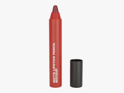 Pencil Lip Stick  3D model