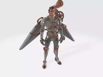 manusia capung 3D model
