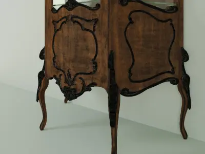 Vittorio Grifoni Vintage Cabinet 2161 Vray 3D model